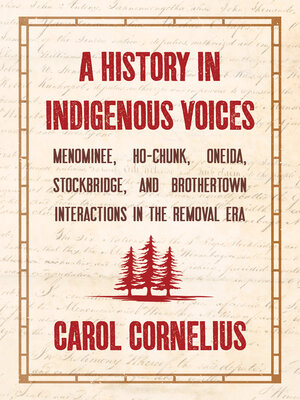 cover image of A History in Indigenous Voices